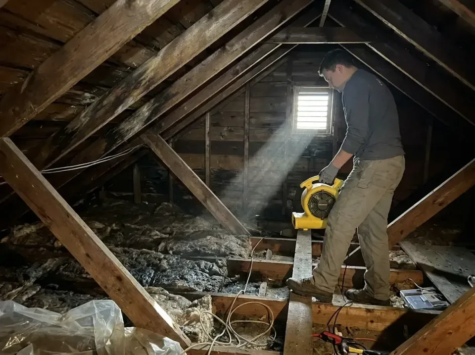 attic-water-damage-drying-proc-007 — frequently asked questions, Emergency Water Extraction & 24/7 Flood Response in Wichita…